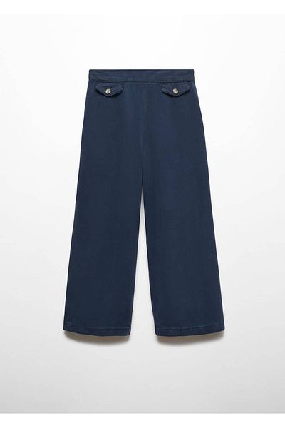 MANGO Kids Dark Blue Pants for Kids