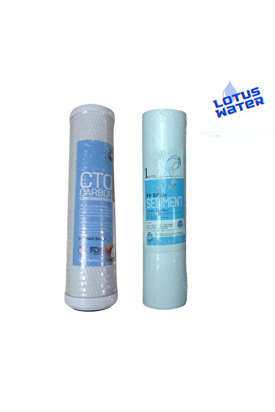 Lotus Water Musluk Tipi 2li Su Arıtma Cihazı Filtresi Sediment-cto karbon fil...