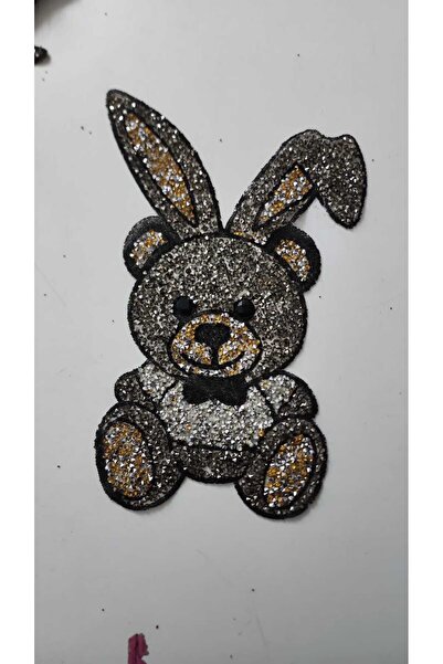 BERKE TUHAFIYE AKSESUAR 15×22 Ütüyle Yapışan Taşlı Aplik Arma Giyim Aksesuarı