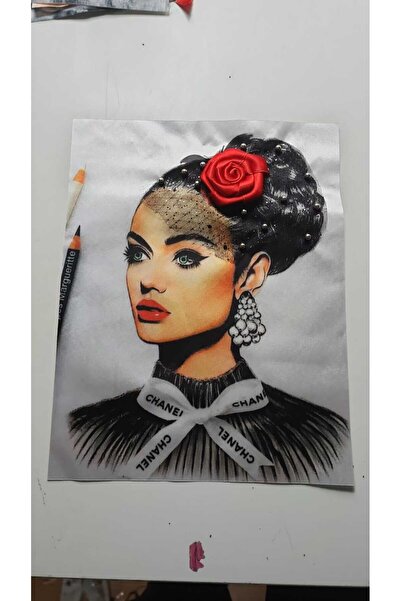 BERKE TUHAFIYE AKSESUAR 21×27 Gül Broşlu Puntolu Dikme Aplik Arma Giyim Akses...