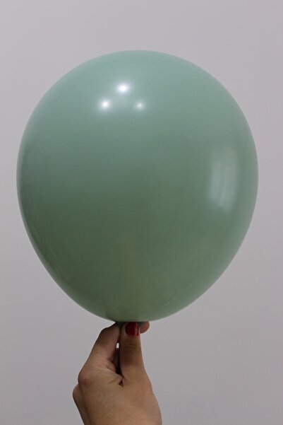 MYLOCK بالون لون أخضر شتوي مقاس 12 بوصة 50 قطعة