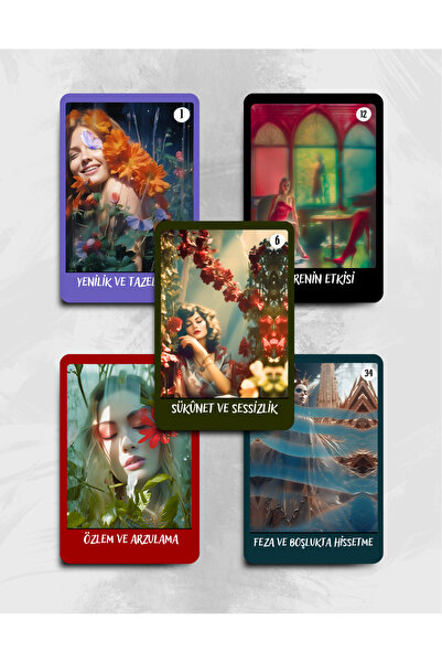 Tarot Serüveni Emma's Diary Supporting Tarot Deck