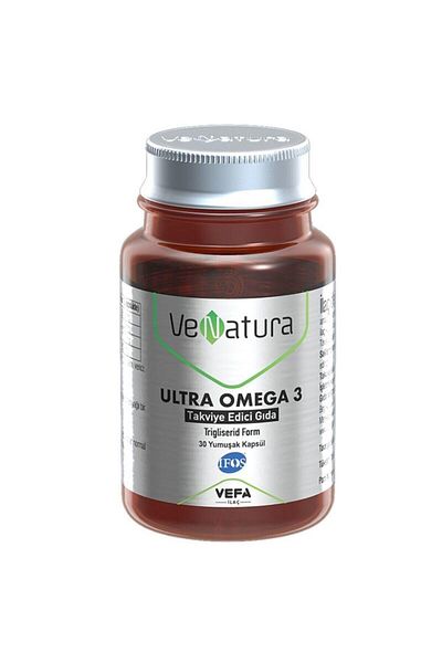 VeNatura Ultra Omega 3 - 30 Capsules Food Supplement