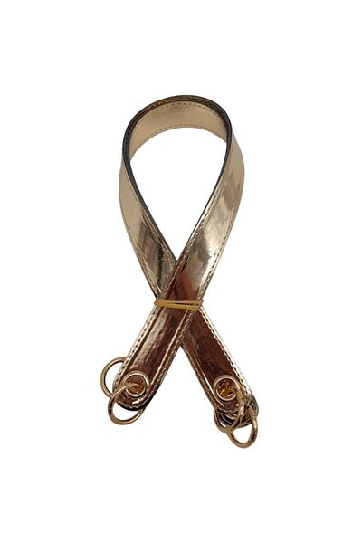 angel çanta aksesuar Αξεσουάρ Angel Bag Γυαλιστερό λουστρίνι με διπλή λαβή τσάντας με ανοιχτόχρωμο χρυσό μεταλλικό ανοιχτόχρωμο χρυσό