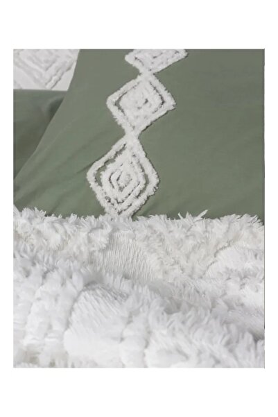 ŞENER HOME Cottonbox Limi Çift Kişilik Yatak Örtülü Nevresim Takımı Luke Krem