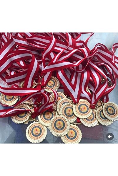 Kurt Reklam Dünyası Madalya 1 Adet Şampiyon - Metal üzere kişiye özel baskılı...