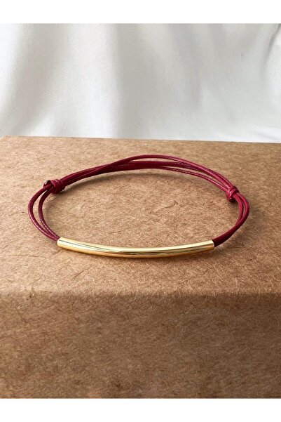 Roze & More Kırmızı İp Bileklik