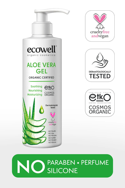 Ecowell Organik Aloe Vera Jel (200 ml)