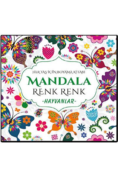Evrensel İletişim Yayınları Mandala Renk Renk Hayvanlar / Kolektif / Evrensel...