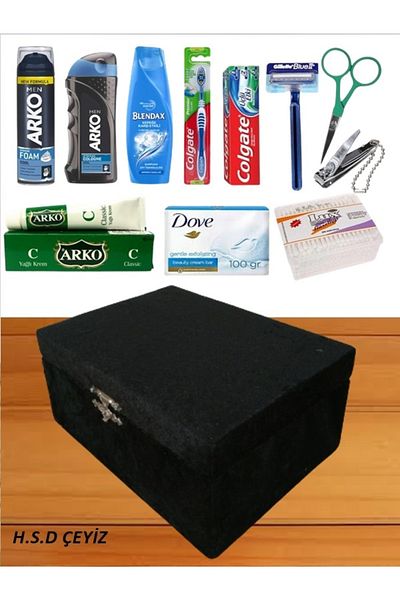Sonem Çeyiz Cufăr de zestre Cutie de mire Cufă de machiaj Set cosmetic 1328