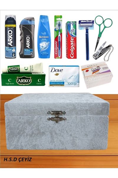 Sonem Çeyiz Προίκα Κουτί γαμπρού Κουτί μακιγιάζ Καλλυντικό Σετ 1328