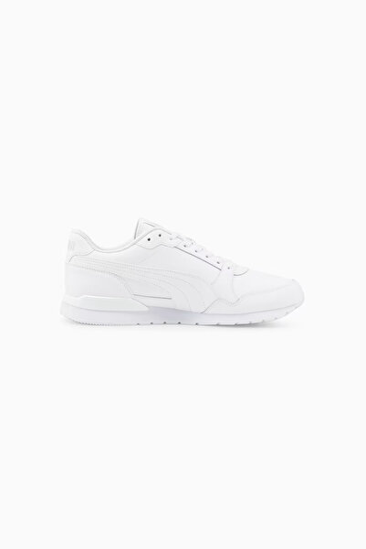 Puma St Runner V3 L Unisex Spor Ayakkabı 384855-20 White-white-spring Lavender