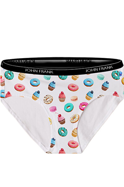 John Frank Dijital Baskılı Kadın Slip - John Frank