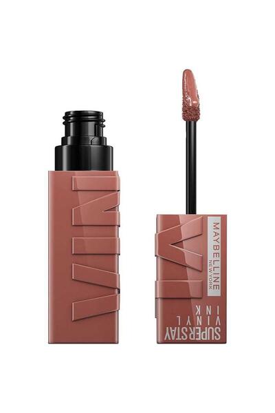 Maybelline New York Super Stay Vinyl Ink Uzun Süre Kalıcı Likit Parlak Ruj 12...