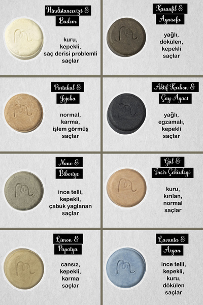 Nimba Home Karanfil & Aynısefa Katı Şampuan 120 Gr, Solid Shampoo, Bitkisel, %100 Doğal El Yapımı