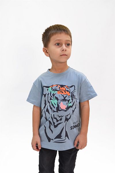 LUESS Tricou cu imprimeu Tigru pentru baieti