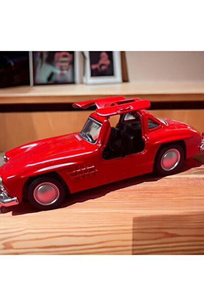 Nostaljik Lezzetler Nostaljik Metal Çek Bırak Araba Kırmızı Kapılar Açılır ( ...