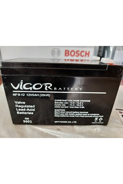 Vigor 12v 9ah Amper Kuru Akü