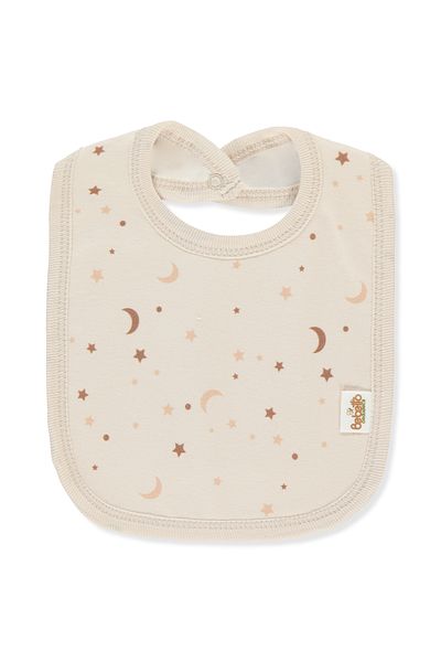 Bebetto ORGANIC INTERLOK APRON PRINTED (ORGANIC LAZZY SHEEP) C 1051