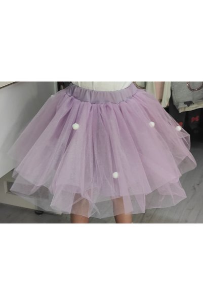 Novy Baby 23 April Feast Birthday Special Day Girl's Baby Tutu Skirt - 2-9 Years - Lilac