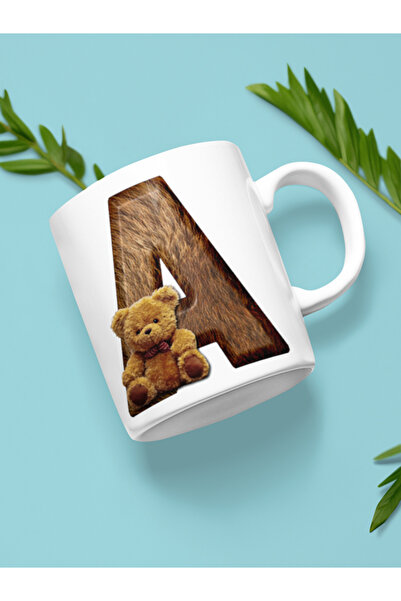 IŞILAY REKLAM كوب على شكل حرف A مع دب