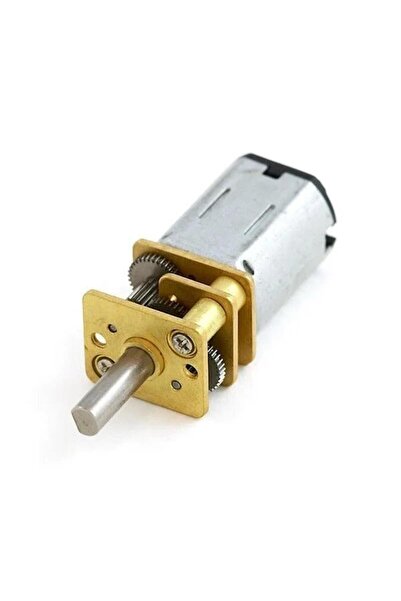 SANEC 12V 12mm 120 RPM Redüktörlü Mikro DC Motor