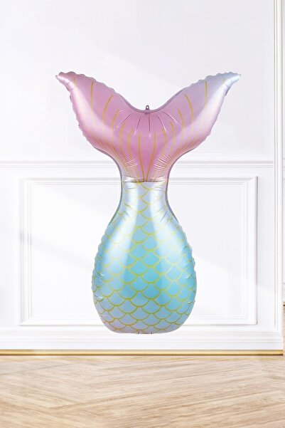 PEKSHOP بالون رقائق ذيل حورية البحر