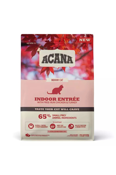 Acana Indoor Entree Sterilised Kedi Maması 1,8kg Tavuklu