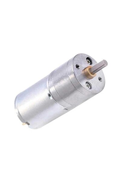 SANEC 12V 25mm 12 RPM Redüktörlü DC Motor