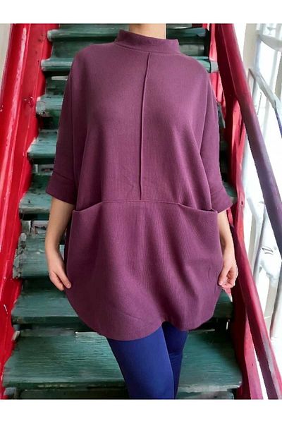 BEBE PLUS Purple Tunic
