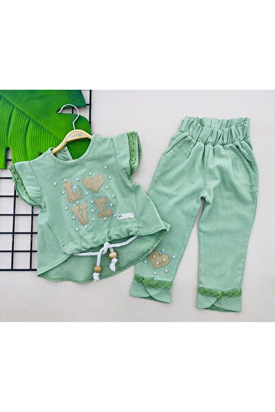 ÖRZİKİDS vara in bumbac dragoste aplicat costum festonat 2/9 ani