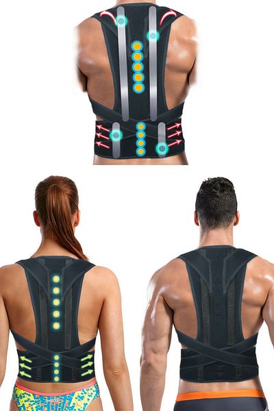 Next Craft Upright Posture Corset Waist Back Corset with Underwire and Magnetic Features for Women and Men