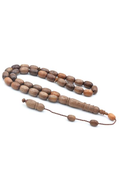 Murty99 Молитвени мъниста от акациево дърво с големи размери и систематичен к...