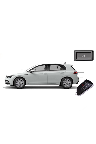 Genel Markalar Volkswagen Golf 8 Vakumlu Elektrikli Bagaj Sistemi uyumlu