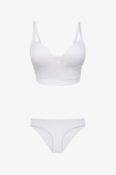 koza iç giyim Γυναικείο κοστούμι σουτιέν με ραβδώσεις