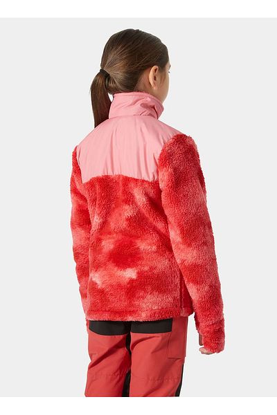 Helly Hansen Plain Pink Girl's Fleece Top Hha.41737 Jr Champ 1/2 Zip Midlayer