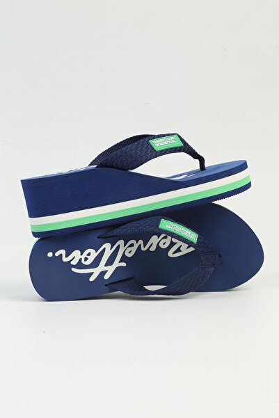 Benetton ® | İTHAL Kadın Lacivert Terlik BNI-10218