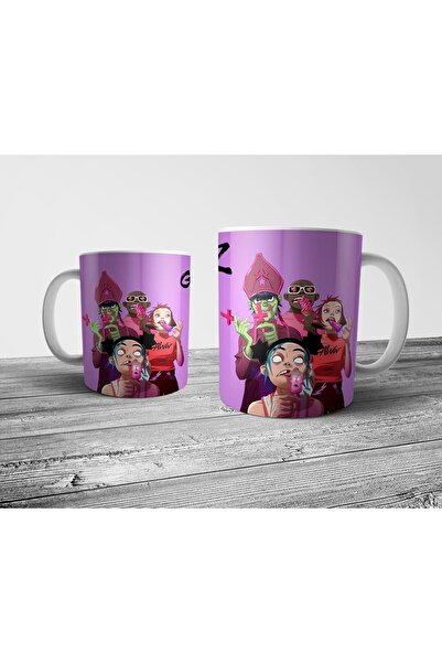 Pixxa Gorillaz Kupa Bardak Model 3