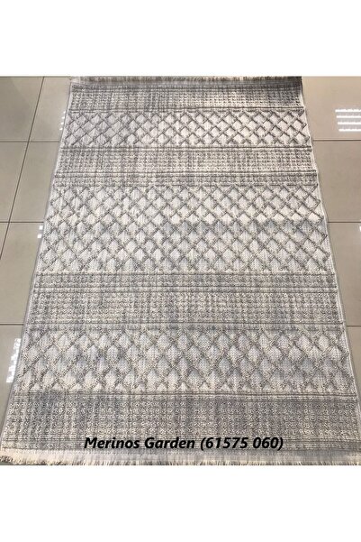 Merinos Halı Garden Serisi 61575 İskandinav Desen Salon Halısı Yolluk Mutfak ...