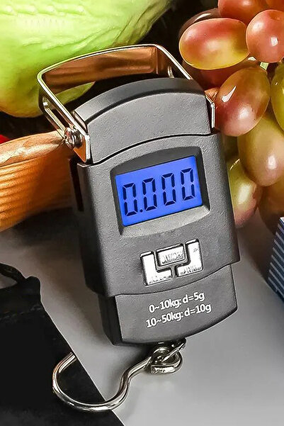 Chermik WH50 Bavul Valiz El Çantası Ağırlık Ölçme Tartısı Minik Lcd Ekranlı K...