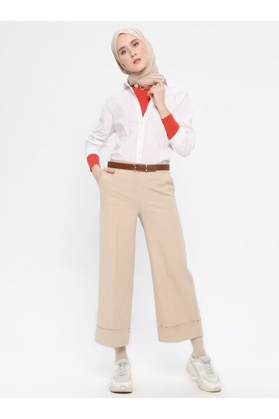 Veteks Line Παντελόνι Διπλό Πόδι - Πέτρα - Σειρά Veteks