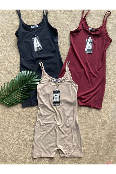 Maison La Femme Salopetă cu bretele, pantaloni scurti sport, 3 piese