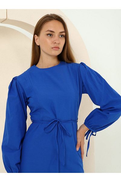 Bwest Μονόχρωμο Φόρεμα - Saks Blue - Bwest