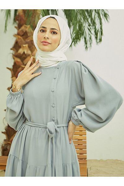 Neways Hijab Dress - Blue - Neways