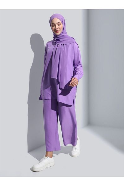 Benin Basic Set with Aerobin Pocket Detail - Purple - Beni