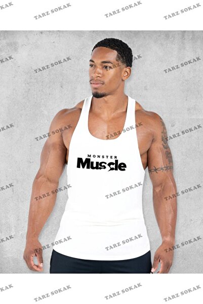 Tarzsokak Gym Fitness Tank Top Sporcu Atleti