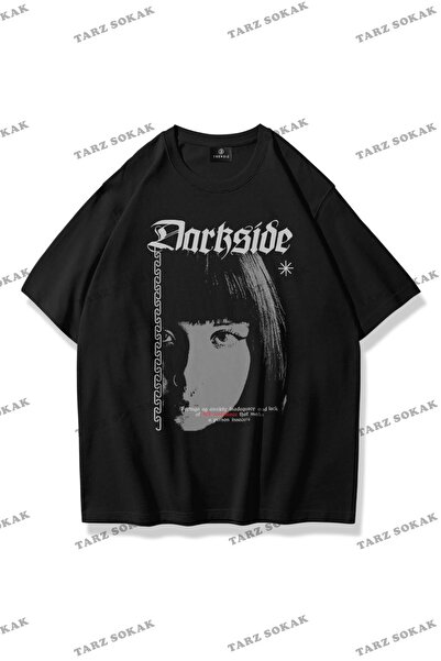 Tarzsokak تيشيرت داركسايد للجنسين