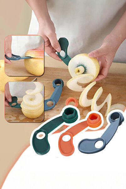 Riddex Şekilli Elma Dilimleme Aparatı Plastik Elma Dilimleyici