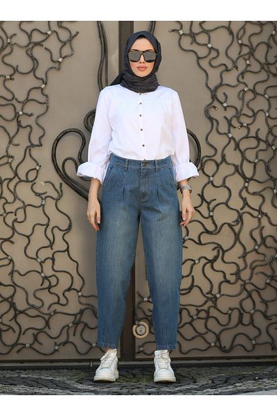 Neways Denim Trousers - Dark Blue - Neways
