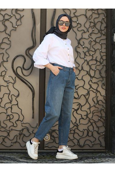 Neways Denim Trousers - Dark Blue - Neways
